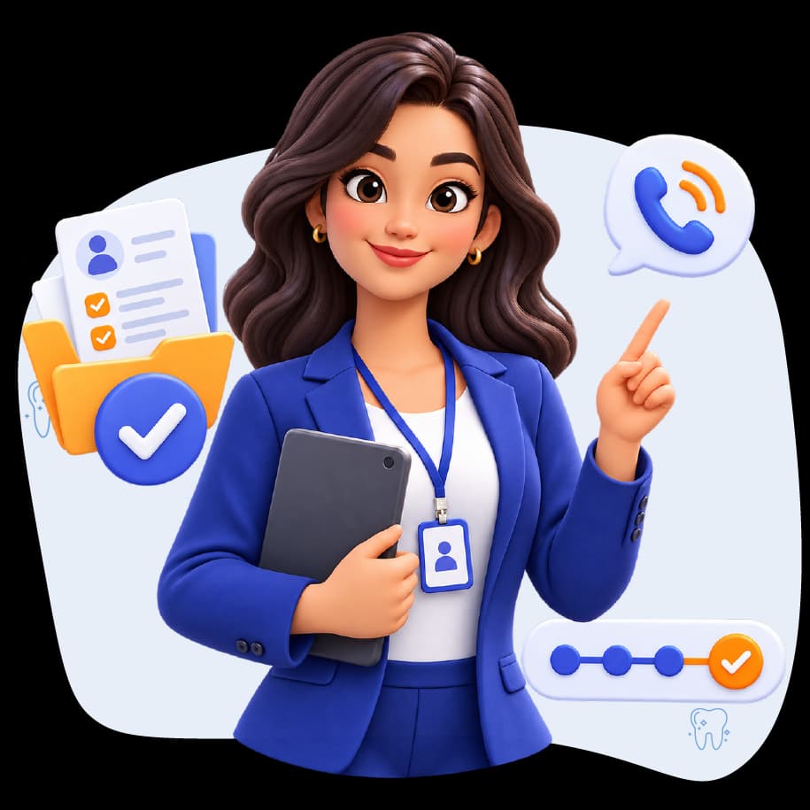 Dental credentialing enrollment manager