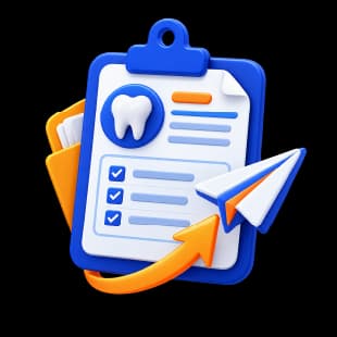 Dental claim submission icon