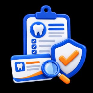 Dental insurance verification icon